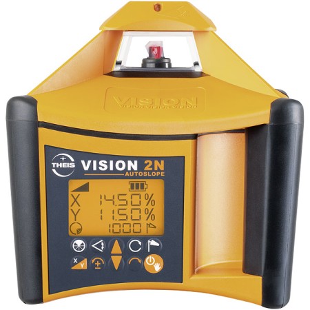VISION 2N + přijímač FR45 + dálkové ovládání FB-V pro vodorovnou a svislou rovinu s digitálním sklonem osy X a Y