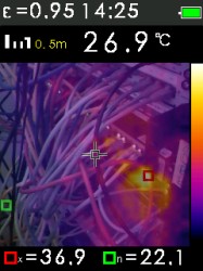 Termokamera FTI 300 s automatickým vyhledáváním horkých a studených bodů, fotografie 15/11