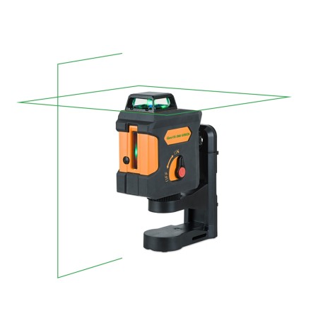 Geo1X-360 GREEN zelený křížový laser s funkcí PULSE a možností použít přijímač paprsku