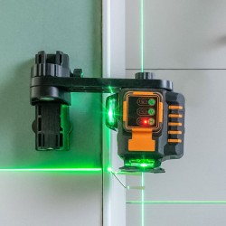LH1 - multifunkční držák pro připevnění liniového laseru na zeď, stativ nebo kovové předměty, fotografie 11/9
