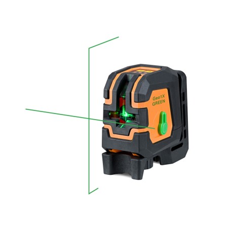 Geo1X GREEN zelený křížový laser s funkcí PULSE a možností použít přijímač paprsku